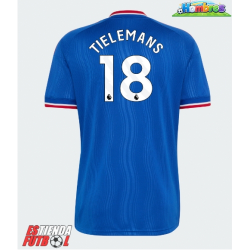 Manchester United Youri Tielemans #18 Segunda Equipación 2026-27 Manga Corta